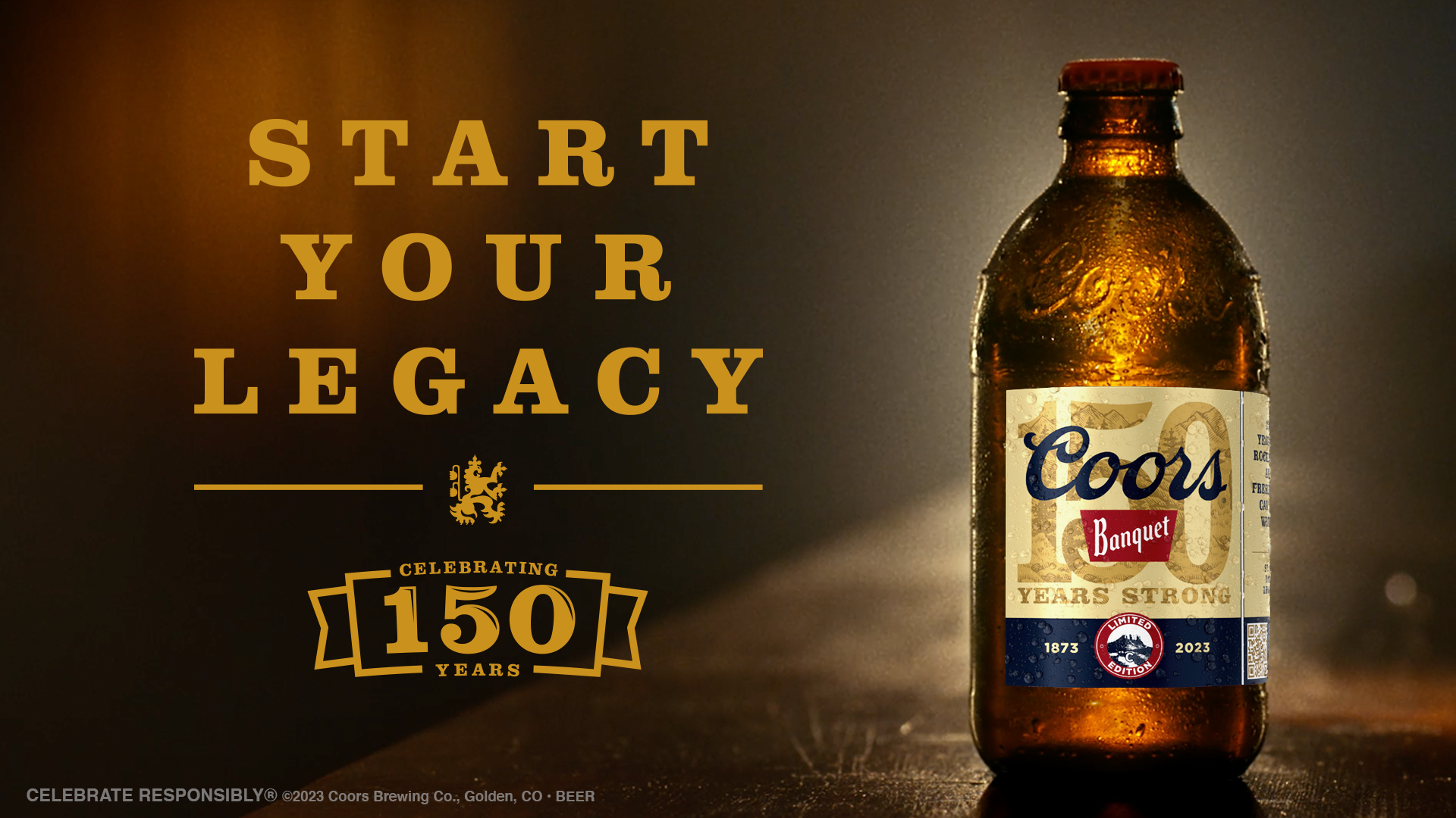 Coors celebrates 150 years with new Banquet campaign and support